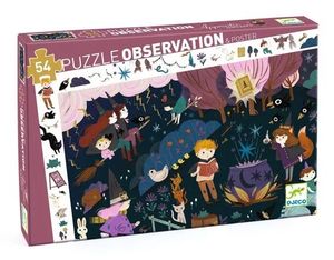 puzzle d'observation apprentis sorciers Djeco